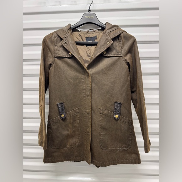 ASOS Brown Hooded Utility Jacket - Picture 3 of 10